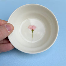 Indlæs billede til gallerivisning Miniskål rosa blomst