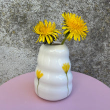 Indlæs billede til gallerivisning Minivase gul blomst