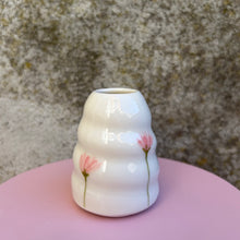 Indlæs billede til gallerivisning Minivase rosa blomst