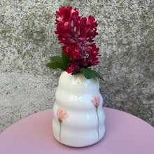 Indlæs billede til gallerivisning Minivase rosa blomst