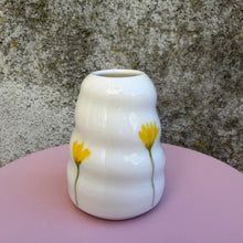 Indlæs billede til gallerivisning Minivase gul blomst