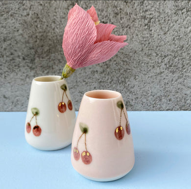 Minivase kirsebær